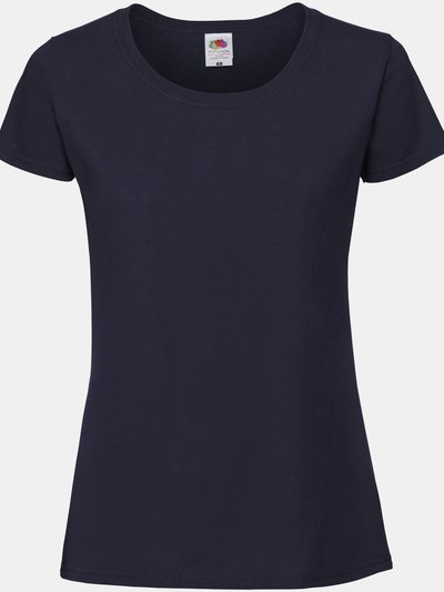 Fruit of the Loom Fruit Of The Loom Womens/Ladies Fit Ringspun Premium Tshirt (Black) product