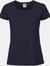Fruit Of The Loom Womens/Ladies Fit Ringspun Premium Tshirt (Black) - Black