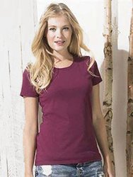 Fruit Of The Loom Womens/Ladies Fit Ringspun Premium Tshirt (Red)