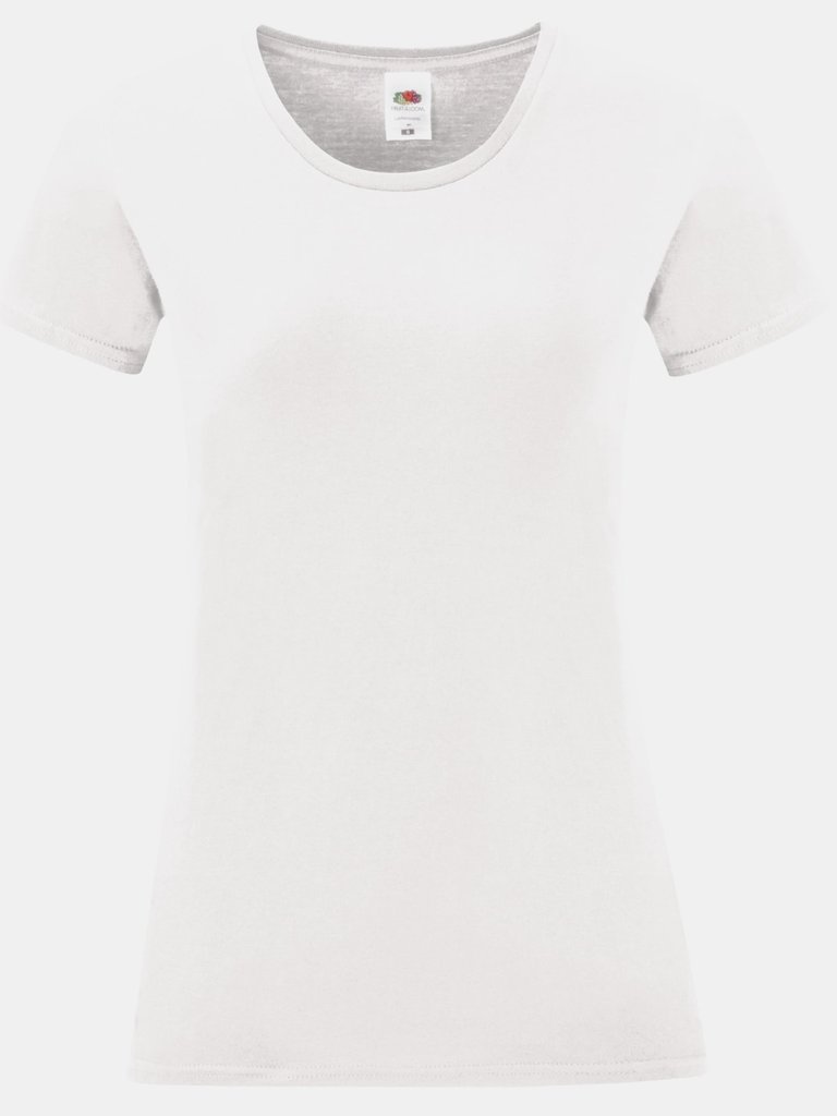 Fruit of the Loom Womens/Ladies Iconic 150 T-Shirt (White) - White