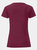 Fruit Of The Loom Womens/Ladies Iconic T-Shirt (Burgundy)