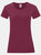 Fruit of the Loom Womens/Ladies Iconic T-Shirt (Burgundy) - Burgundy