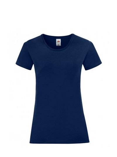 Fruit of the Loom Fruit Of The Loom Womens/Ladies Iconic T-Shirt (Navy) product