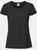 Fruit Of The Loom Womens/Ladies Ringspun Premium T-Shirt (Jet Black) - Jet Black