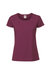 Fruit Of The Loom Womens/Ladies Ringspun Premium T-Shirt (Oxblood) - Oxblood