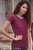 Fruit Of The Loom Womens/Ladies Ringspun Premium T-Shirt (Oxblood)