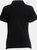 Fruit Of The Loom Womens Lady-Fit 65/35 Short Sleeve Polo Shirt (Black)