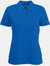 Fruit Of The Loom Womens Lady-Fit 65/35 Short Sleeve Polo Shirt (Royal) - Royal