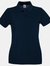 Ladies Lady-Fit Premium Short Sleeve Polo Shirt - Deep Navy - Deep Navy