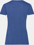 Ladies/Womens Lady-Fit Valueweight Short Sleeve T-Shirt (Retro Heather Royal)