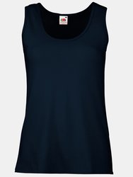 Ladies/Womens Lady-Fit Valueweight Vest (Deep Navy) - Deep Navy