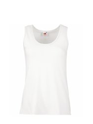 Ladies/Womens Lady-Fit Valueweight Vest  - White