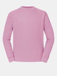 Mens Classic 80/20 Raglan Sweatshirt - Light Pink - Light Pink