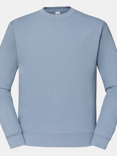 Fruit of the Loom Mens Classic 80/20 Raglan Sweatshirt - Mineral Blue product