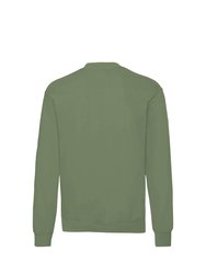 Mens Classic 80/20 Set-In Sweatshirt - Classic Olive