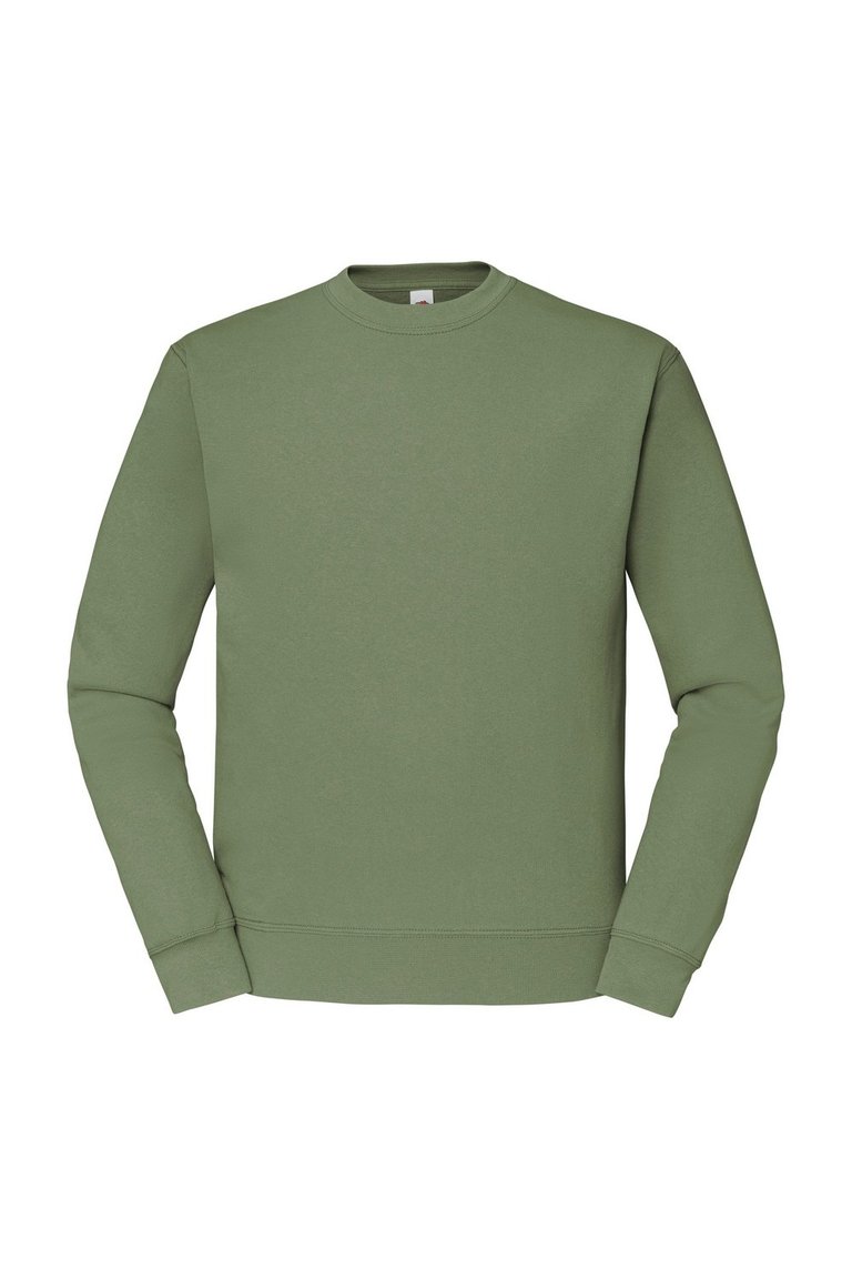 Mens Classic 80/20 Set-In Sweatshirt - Classic Olive - Classic Olive