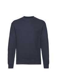 Mens Classic 80/20 Set-In Sweatshirt - Deep Navy - Deep Navy