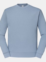Mens Classic 80/20 Set-in Sweatshirt - Mineral Blue - Mineral Blue