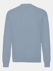 Mens Classic 80/20 Set-in Sweatshirt - Mineral Blue
