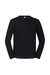 Mens Iconic 195 Premium Ringspun Cotton Long-Sleeved T-Shirt - Black - Black