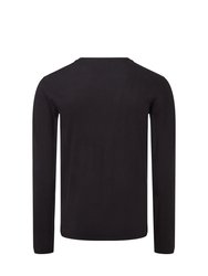 Mens Iconic Long-Sleeved T-Shirt - Black