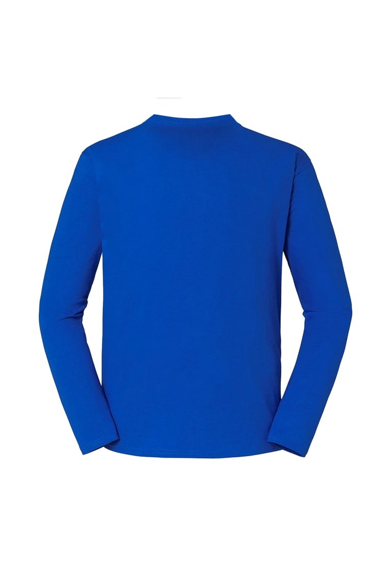 Mens Iconic Long-Sleeved T-Shirt - Royal Blue