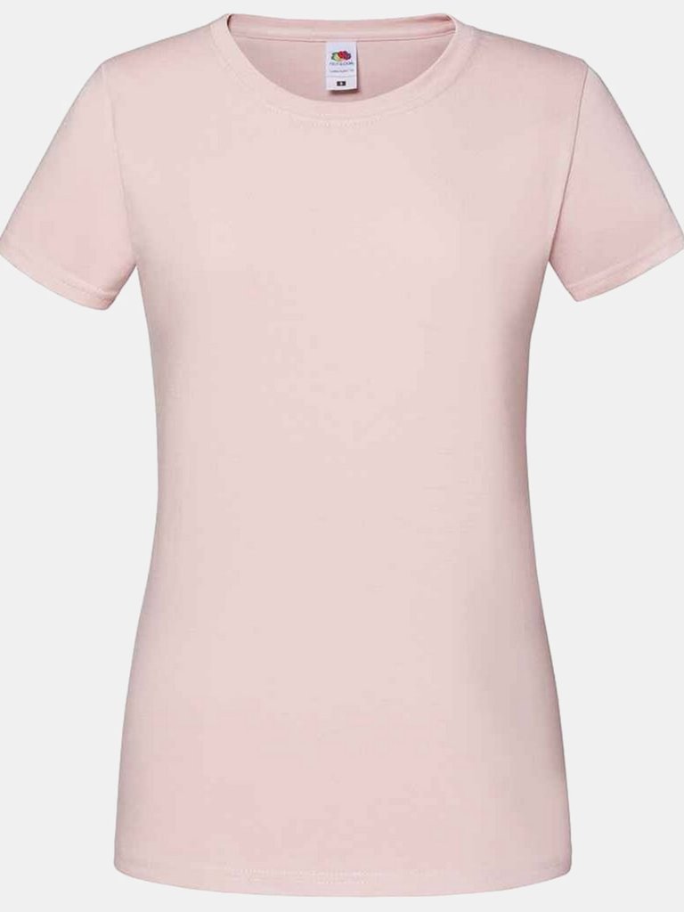 Mens Iconic Ringspun Cotton T-Shirt - Powder Rose - Powder Rose