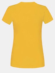 Mens Iconic Ringspun Cotton T-Shirt - Sunflower