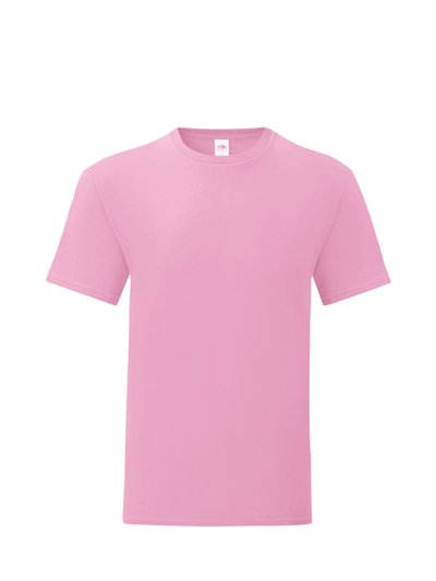 Fruit of the Loom Mens Iconic T-Shirt - Powder Rose product