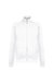 Mens Lightweight Full Zip Sweatshirt Jacket - White - White