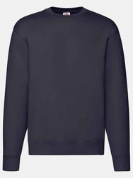 Mens Premium Drop Shoulder Sweatshirt - Deep Navy - Deep Navy
