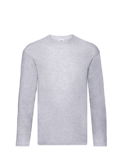 Fruit of the Loom Mens R Long-Sleeved T-Shirt - Gray Heather product