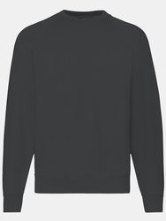 Mens Raglan Sleeve Belcoro® Sweatshirt - Light Graphite - Light Graphite