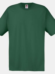 Mens Screen Stars Original Full Cut Short Sleeve T-Shirt - Bottle Green - Bottle Green