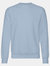 Mens Set-In Belcoro® Yarn Sweatshirt - Mineral Blue - Mineral Blue