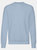 Mens Set-In Belcoro® Yarn Sweatshirt - Mineral Blue - Mineral Blue