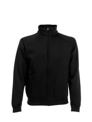 Mens Sweatshirt Jacket - Black