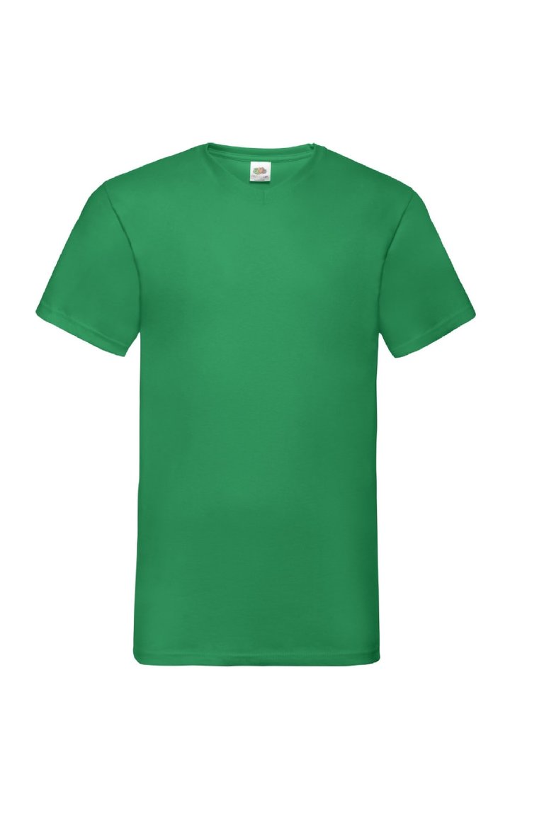 Mens Valueweight V-Neck T-Short Sleeve T-Shirt - Kelly Green - Kelly Green