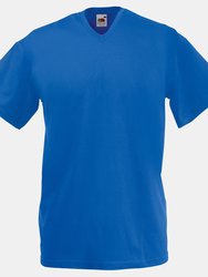 Mens Valueweight V-Neck T-Short Sleeve T-Shirt - Royal - Royal