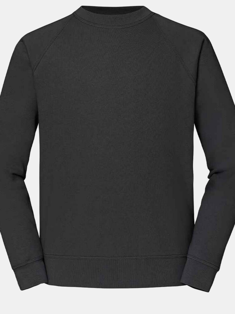 Unisex Adult Classic Raglan Sweatshirt - Light Graphite - Light Graphite
