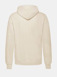 Unisex Adults Classic Hooded Sweatshirt - Natural