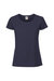 Womens/Ladies Fit Ringspun Premium Tshirt - Navy - Navy