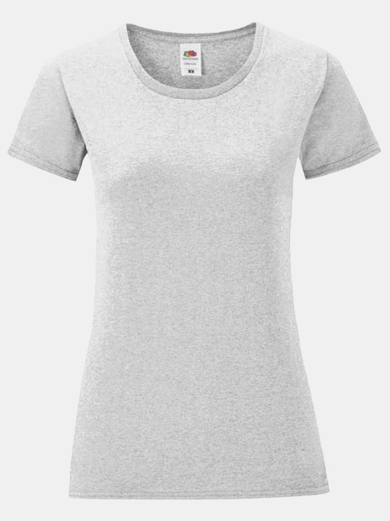 Womens/Ladies Iconic 150 T-Shirt - Heather Grey - Heather Grey