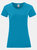 Womens/Ladies Iconic T-Shirt - Azure - Azure