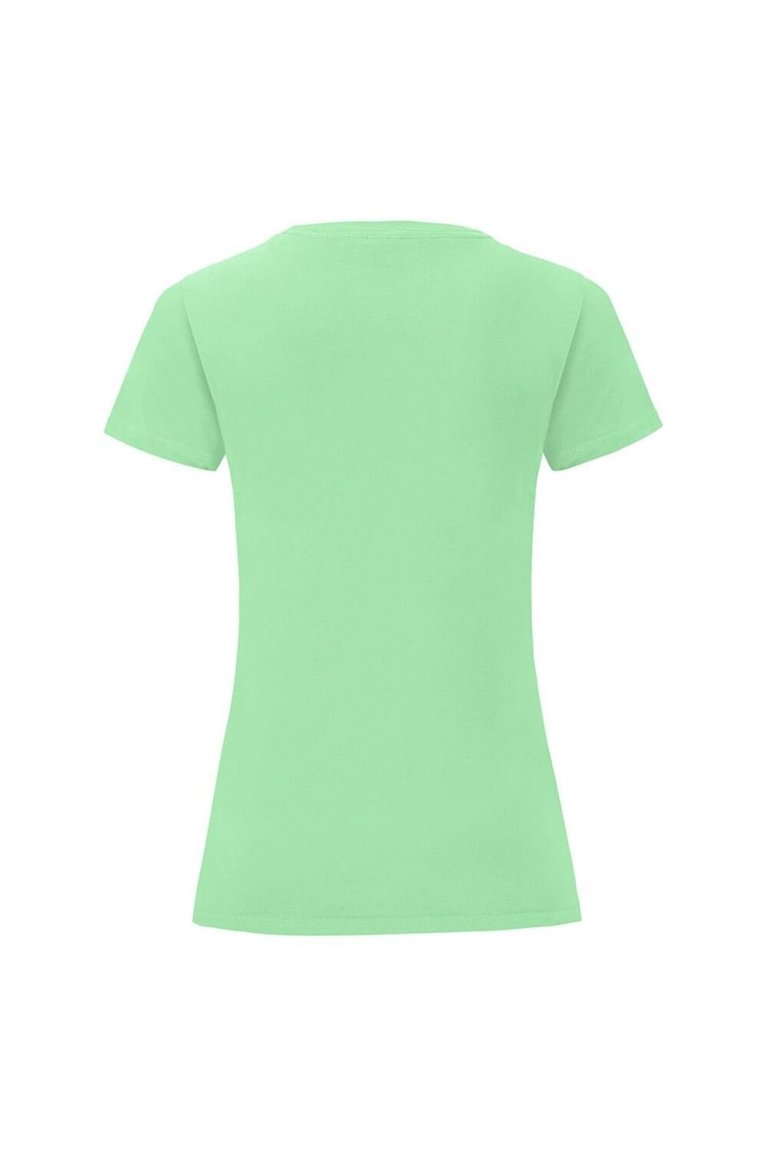 Womens/Ladies Iconic T-Shirt - Neo Mint