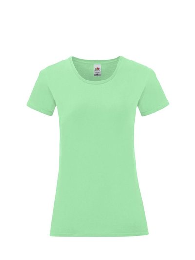 Fruit of the Loom Womens/Ladies Iconic T-Shirt - Neo Mint product