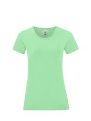 Womens/Ladies Iconic T-Shirt - Neo Mint - Neo Mint