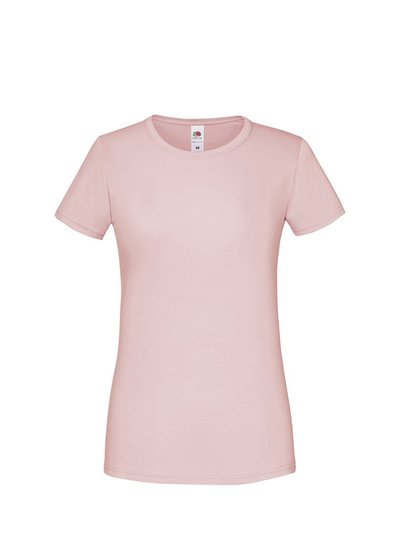 Fruit of the Loom Womens/Ladies Iconic T-Shirt - Powder Rose product