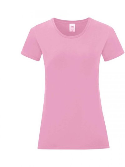 Fruit of the Loom Womens/Ladies Iconic T-Shirt - Powder Rose product