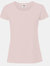 Womens/Ladies Ringspun Premium T-Shirt - Powder Rose - Powder Rose